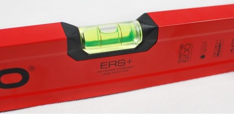 Poziomnica PRO-A1050 marki PRO wyposażona w nasadki ochronne ANTI SHOCK CAP.