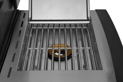 Model G-20013 z żeliwnym rusztem 650×460 mm i termometrem w pokrywie.