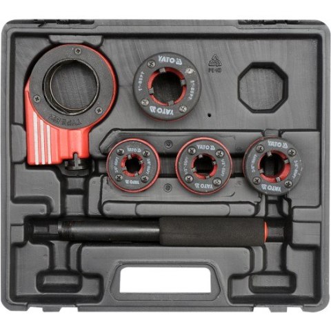 Zestaw gwintownic YATO YT-29001 z walizką.