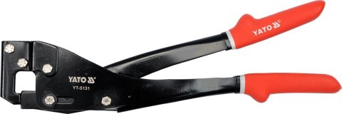Szczypce do łączenia profili YATO YT-5131 o długości 345 mm.