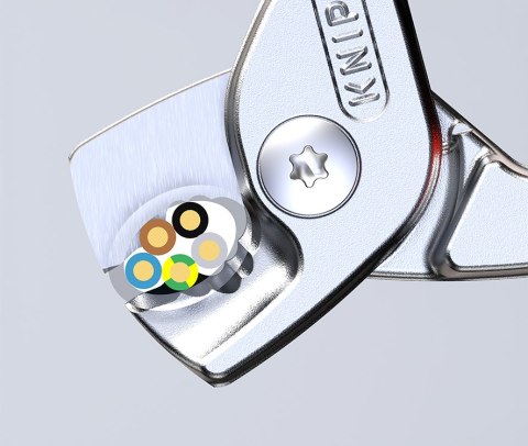 Profesjonalne nożyce do kabli KNIPEX do kabli – bezpieczna praca pod napięciem.