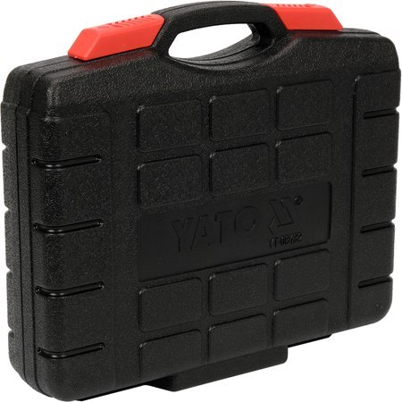 Profesjonalny walizka z zestawem YATO YT-08432 do pracy w warsztacie i przemyśle.