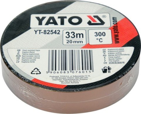 YT-82542 YATO – odporna taśma poliamidowa do napraw urządzeń elektronicznych i przemysłowych.