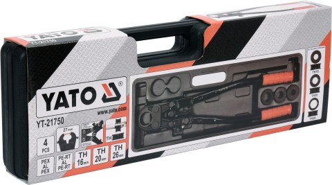 Zaciskarka  profilowane rękojeści PVC.