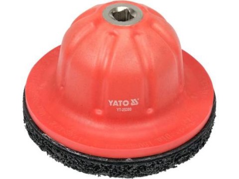 YATO YT-25380 – szczotka do narzędzi udarowych, szybka wymiana ściernicy na rzep.