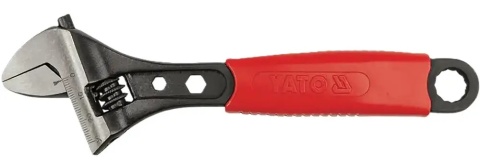 YT-2172 Klucz szwedzki – stal CrV40, powierzchnia oksydowana.