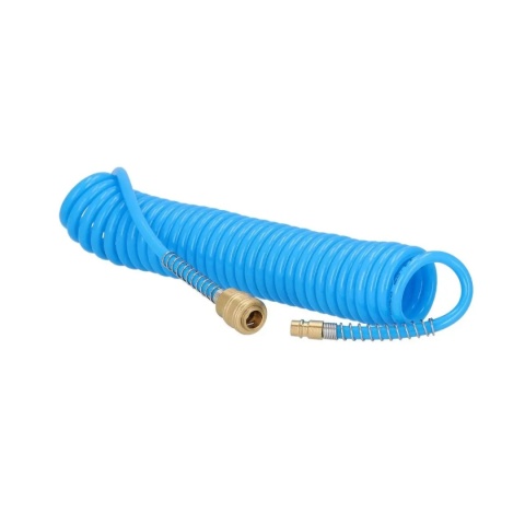 Wąż pneumatyczny spiralny🔄 Średnica 8 x 5 mm – optymalny przepływ powietrza do zasilania narzędzi pneumatycznych