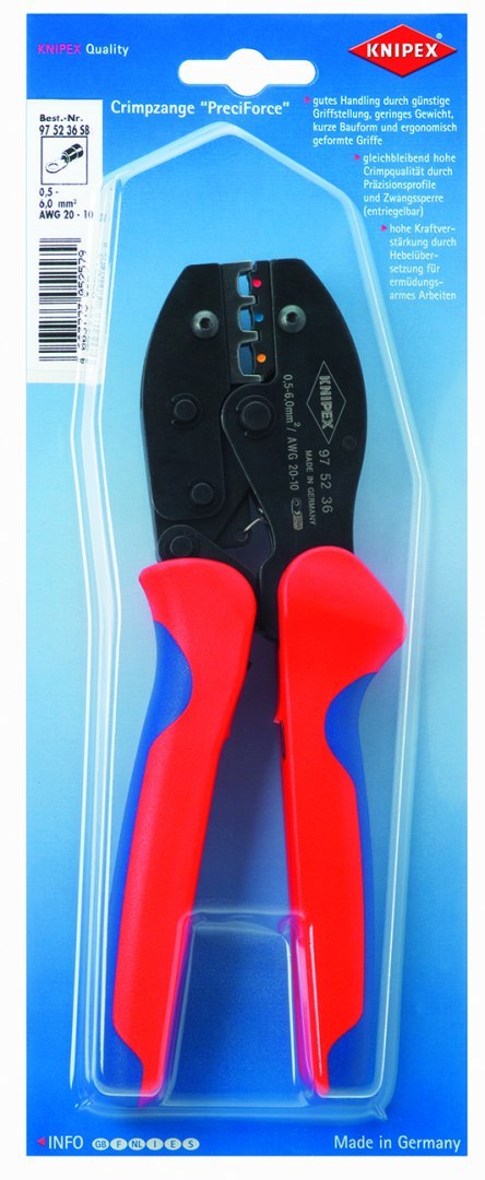 PreciForce, Szczypce do zagniatania