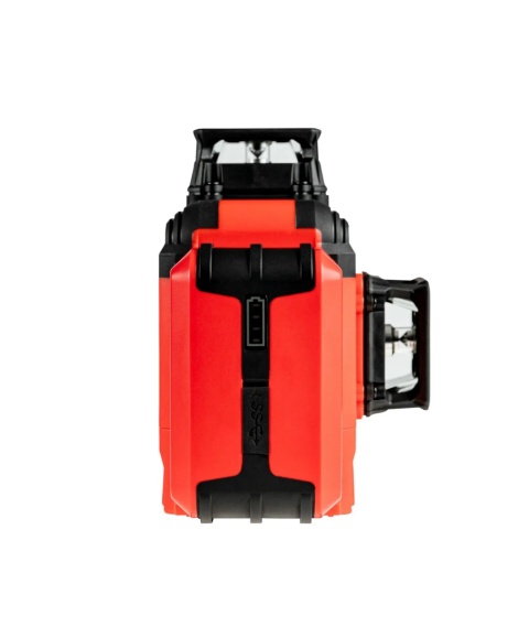 Laser 360° PRO RED PLUS z funkcją pulsacyjną i akumulatorem Li-ion.
