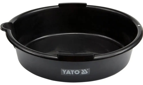 Model YT-0699 to solidna miska olejowa YATO z tworzywa PP odpornego na oleje i smary.