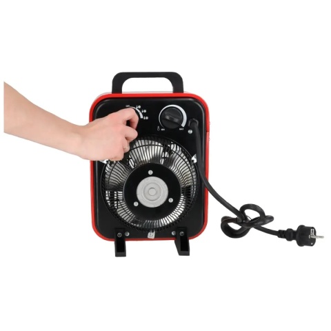 DED9921B Dedra,Trzy tryby pracy – zimny, ciepły i gorący nawiew.