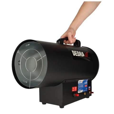 Solidny uchwyt ułatwia transport i przenoszenie urządzenia.