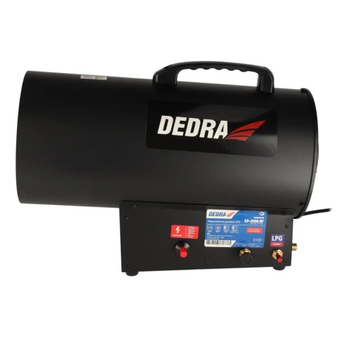 🔥 Regulowana moc 12–30 kW – dopasuj intensywność grzania do wielkości pomieszczenia.