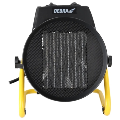 Grzałka PTC zapewnia szybkie nagrzewanie i natychmiastowy efekt ciepła.