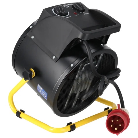 Trzy tryby pracy umożliwiają wybór pomiędzy chłodnym, ciepłym i gorącym nawiewem.