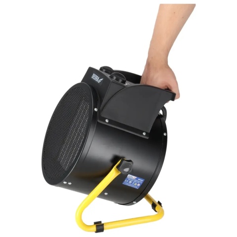 Model Dedra DED9932C PTC idealny do warsztatu, hali i garażu.