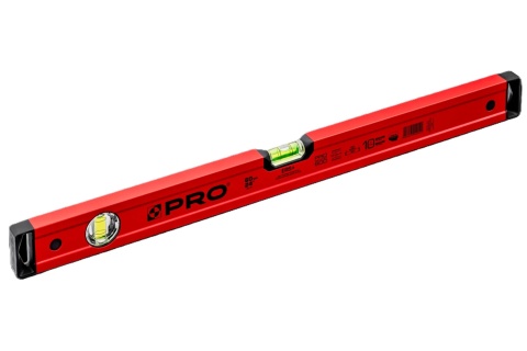 Poziomnica PRO-A1060 posiada system ERS+ dla łatwego i precyzyjnego odczytu libelli.