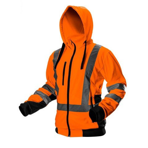 Bluza robocza ostrzegawcza NEO TOOLS 81-746-L – pomarańczowa, rozmiar L, klasa 3