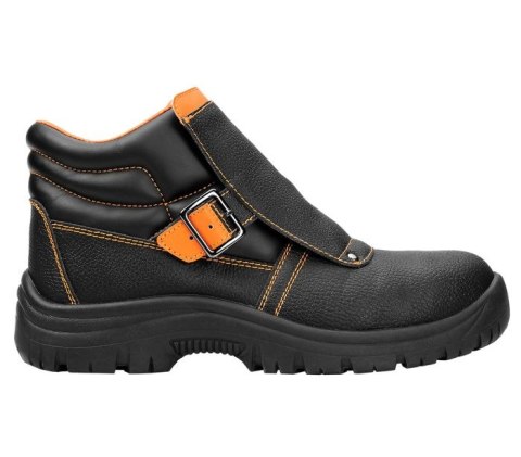 Zabudowana pięta stabilizuje stopę i chroni przed kontuzją.