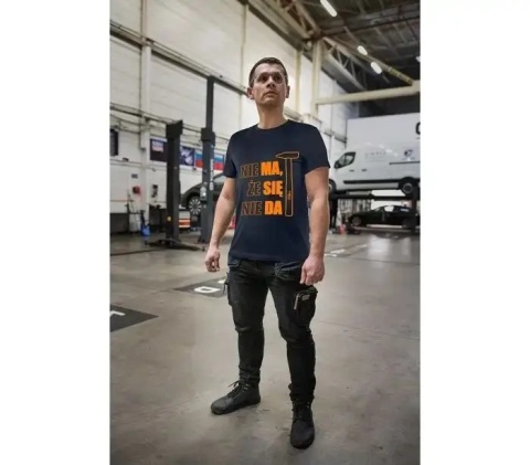 T-shirt NEO TOOLS to odzież robocza, która inspiruje – motto „NIE MA, ŻE SIĘ NIE DA” dodaje energii do działania.