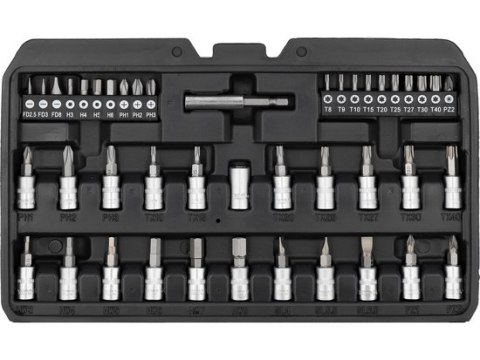 Bity S2 w YATO YT-14502 gwarantują trwałość i precyzyjne dopasowanie.