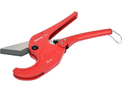 Nożyce do rur PCV, PP, PE i PEX Al PEX z ostrze 8Cr13.