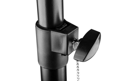 Regulowana wysokość 1,1–1,8 m umożliwia precyzyjne ustawienie kąta grzania.