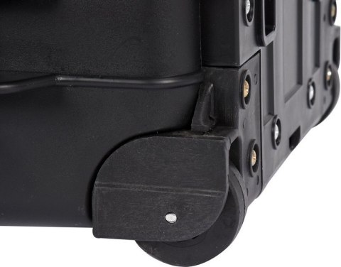 YT-08905 posiada dwa kółka Ø60 mm i wysuwany uchwyt dla wygodnego transportu.